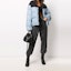 Lookbook (Women) Alexander Wang Quilted Patchwork Jacket in Blue. 4DC2202796-453
