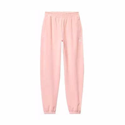 (Women) Alexander Wang Rhinestone Logo Slim Fit Jogger Sweatpants Pink. 4CC3214111-691