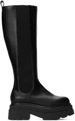 (Women) Alexander Wang Round Toe High-Top Boots 'Warm Black' 30423B035001 Order (Women) Alexander Wang Round Toe High-Top Boots 'Warm Black' 30423B035001