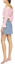 Shop (W) アレクサンダー ワン ラッフル オフショルダー クロップトップ ピンク - ファッション シャツ 1CC3222392958