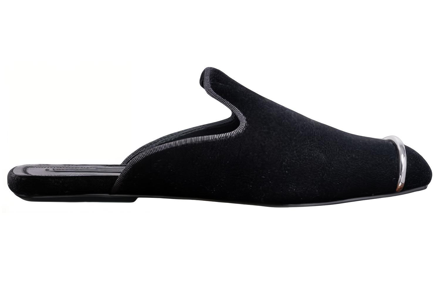 Order (W) Sandal Alexander Wang 'Black Cut-Out Heel Slip-On' 3037F0035T001