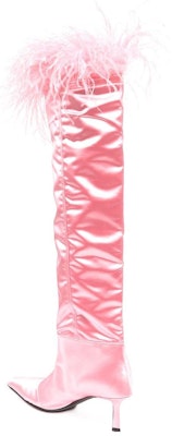 (W) 알렉산더 왕 핑크 새틴 하이탑 부츠 30123B010671 Order (W) 알렉산더 왕 핑크 새틴 하이탑 부츠 30123B010671