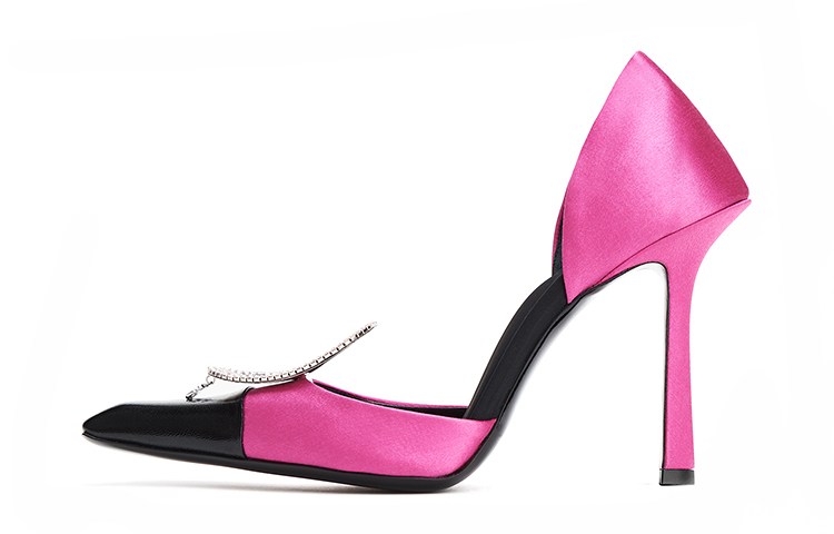 Buy (Women) Alexander Wang Satin Leather High Heels 'Pink' 30122P024954