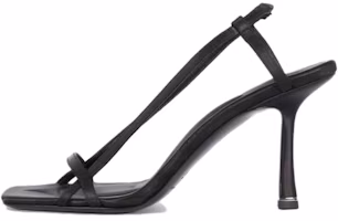 Buy (Women) Alexander Wang Satin Logo Lace High Heel Sandals 'Black' 30122S006001