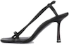 Buy (Women) Alexander Wang Satin Logo Lace High Heel Sandals 'Black' 30122S006001