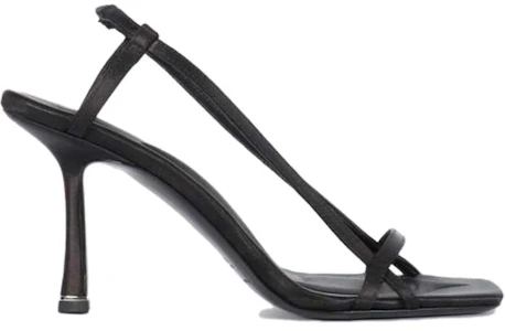 Lookbook (Women) Alexander Wang Satin Logo Lace High Heel Sandals 'Black' 30122S006001