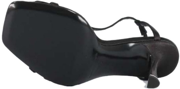 (W) Alexander Wang Satin Logo Lace High Heel Sandals 'Hitam' 30122S006001 Purchase (W) Alexander Wang Satin Logo Lace High Heel Sandals 'Hitam' 30122S006001