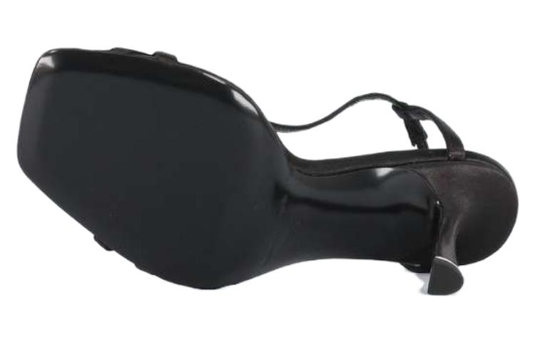 Details for (Women) Alexander Wang Satin Logo Lace High Heel Sandals 'Black' 30122S006001