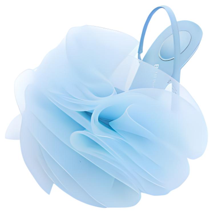 (W) Alexander Wang Satin Polyester Open-Toe Slip-On 'Blue' 圖 3