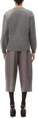 (W) 亚历山大王闪亮系列纯色长袖宽松T恤女士混凝土灰 4CC3231413079 Shop (W) 亚历山大王闪亮系列纯色长袖宽松T恤女士混凝土灰 4CC3231413079