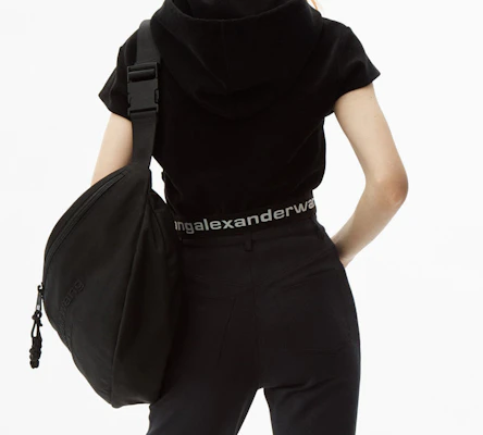 (Women) Alexander Wang Short Corduroy Logo Hoodie for Women 4CC1201106 Shop (Women) Alexander Wang Short Corduroy Logo Hoodie for Women 4CC1201106