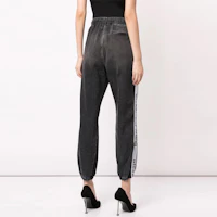 Details for (Women) Alexander Wang Side Logo Jogger Jeans for Women Black 4D994391CF