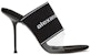 (W) Alexander Wang Sienna 'Kasut Tumit Tinggi Elegan Mule - Hitam' 30221S034001