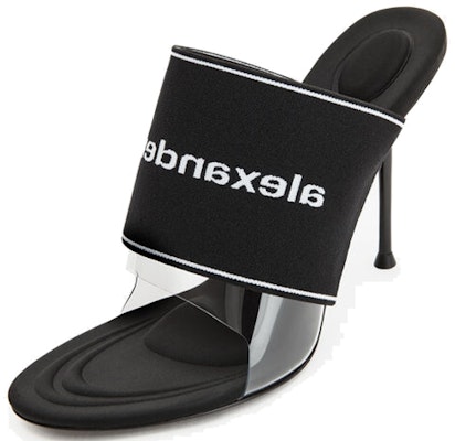 (W) Alexander Wang Sienna 'Sepatu Tumit Tinggi Elegan Mule - Hitam' 30221S034001 Lookbook (W) Alexander Wang Sienna 'Sepatu Tumit Tinggi Elegan Mule - Hitam' 30221S034001
