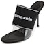 Lookbook (W) Alexander Wang Sienna 'Kasut Tumit Tinggi Elegan Mule - Hitam' 30221S034001