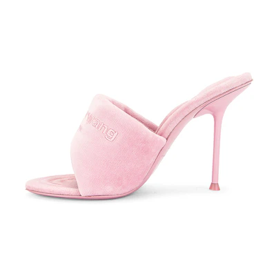 (W) Alexander Wang Sienna Velour Mule 'Pink'
