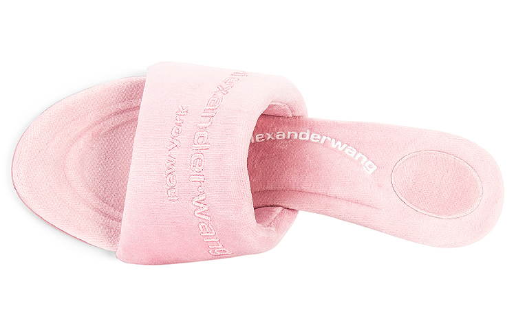 (W) Alexander Wang Sienna Velour Mule 'Pink' 圖 5