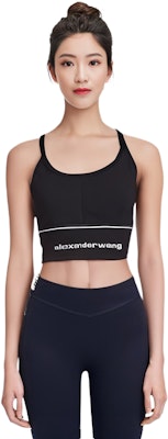 (W) アレキサンダーワン ロゴ入りワイドストラップデザイン黒色ノースリーブドレス 1CC2216376-001 Details for (W) アレキサンダーワン ロゴ入りワイドストラップデザイン黒色ノースリーブドレス 1CC2216376-001