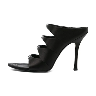 (W) Alexander Wang Slide High Heel 'Black Fashion'