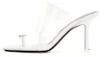 Buy (Women) Alexander Wang Slides 'Elegant Crystal Logo White' 30221S071100