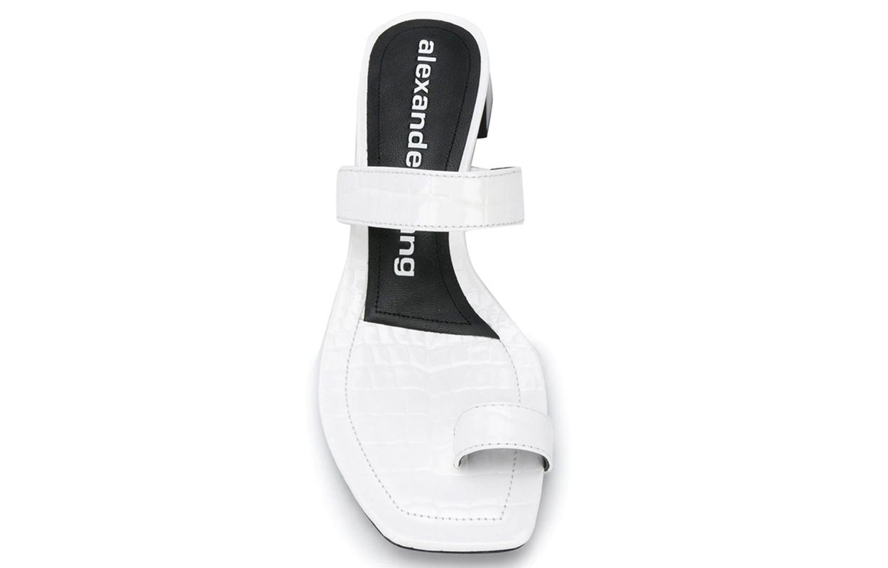 (W) Alexander Wang Slides 'White' 圖 5