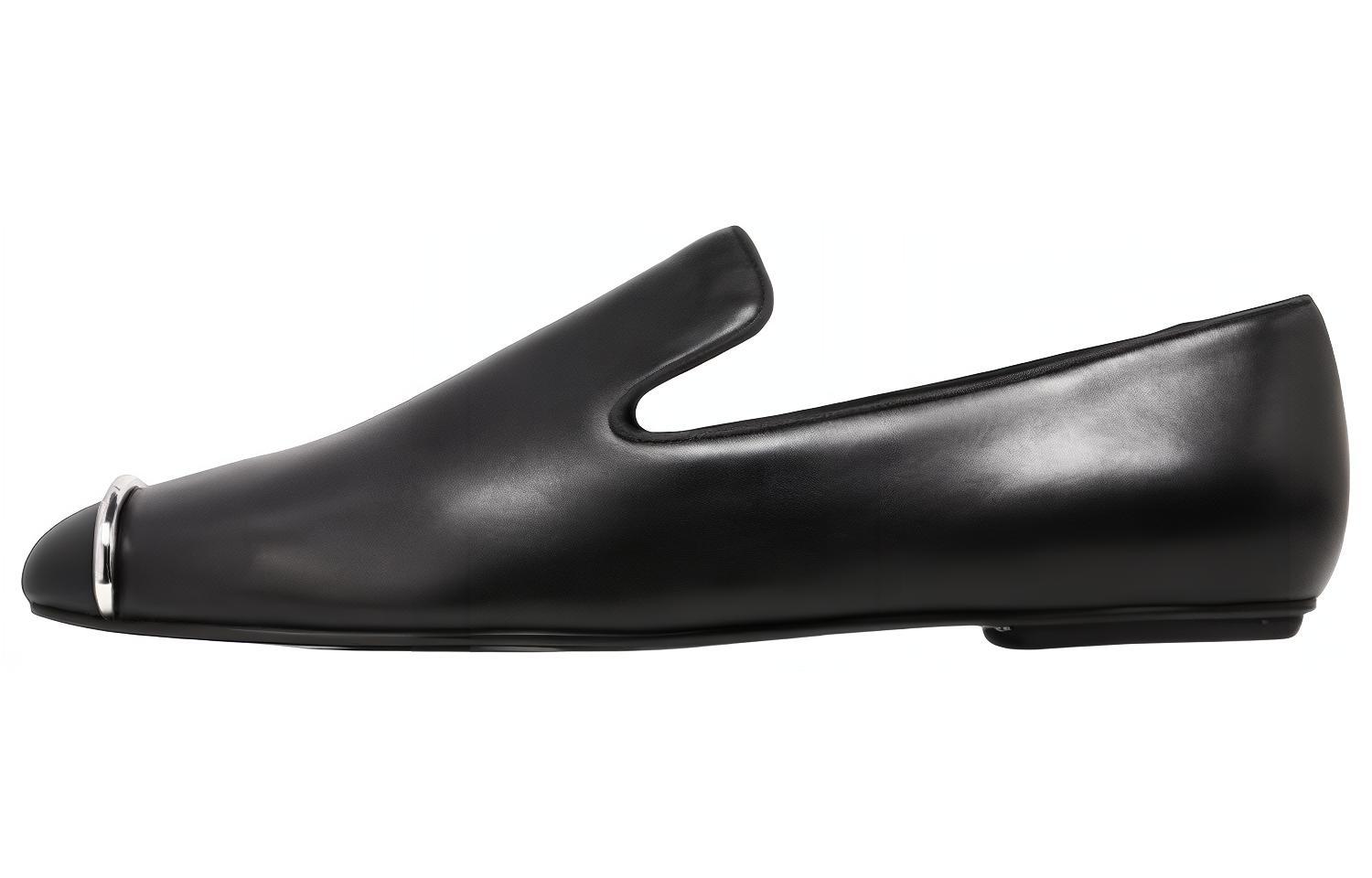 (W) Alexander Wang Slip-On 'Black Leather'
