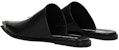 (W) Alexander Wang Kasut 'Kulit Kasual Hitam' 3019M0026L001