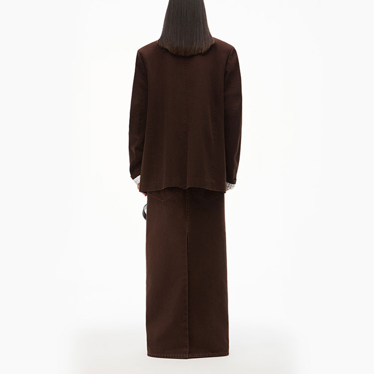 Shop (W) Blazer Wanita Alexander Wang Warna Solid Single-Breasted. 1WC3222403-204