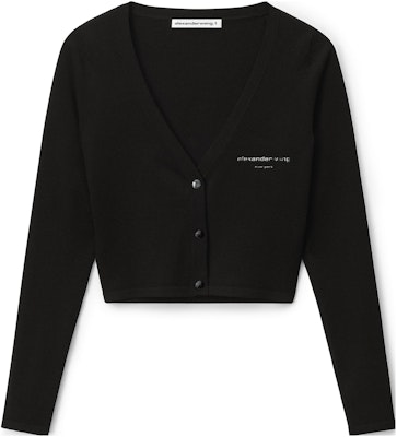 (W) 알렉산더 왕 솔리드 니트 스웨터 블랙 4KC2233025-001 Buy (W) 알렉산더 왕 솔리드 니트 스웨터 블랙 4KC2233025-001