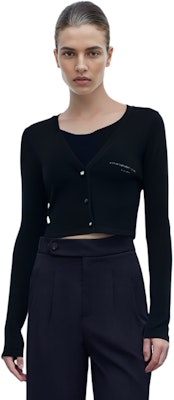 (W) 알렉산더 왕 솔리드 니트 스웨터 블랙 4KC2233025-001 Purchase (W) 알렉산더 왕 솔리드 니트 스웨터 블랙 4KC2233025-001