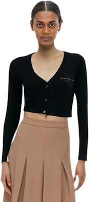 (W) 알렉산더 왕 솔리드 니트 스웨터 블랙 4KC2233025-001 Details for (W) 알렉산더 왕 솔리드 니트 스웨터 블랙 4KC2233025-001