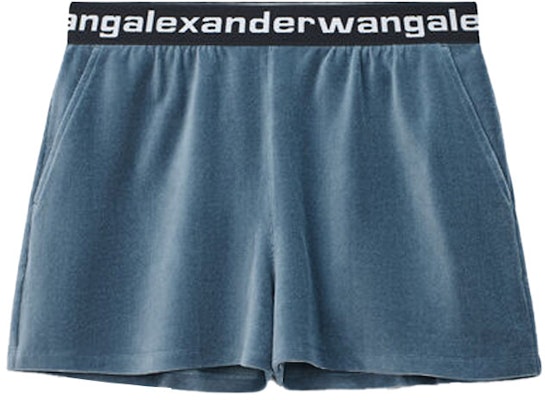 (W) Alexander Wang Pantalones Cortos Casual de Corduroy Elásticos con Logo Sólido 4CC1204025-469 Buy (W) Alexander Wang Pantalones Cortos Casual de Corduroy Elásticos con Logo Sólido 4CC1204025-469