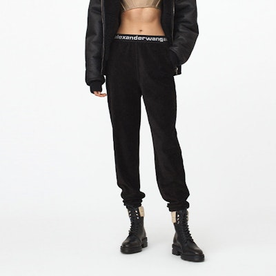 (W) アレキサンダーワン SS20 ブラックコーデュロイストレッチパンツ レディース 4CC1204024-001 Shop (W) アレキサンダーワン SS20 ブラックコーデュロイストレッチパンツ レディース 4CC1204024-001