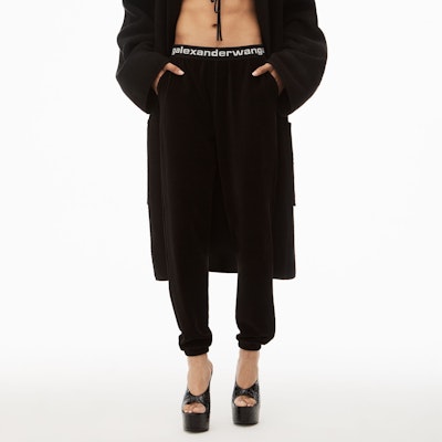 (W) アレキサンダーワン SS20 ブラックコーデュロイストレッチパンツ レディース 4CC1204024-001 Sizing (W) アレキサンダーワン SS20 ブラックコーデュロイストレッチパンツ レディース 4CC1204024-001