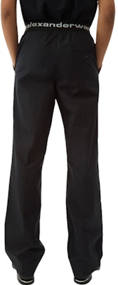 (W) Alexander Wang SS20 黑色寬褲休閒褲附標誌腰帶 4WC2204047-001 Purchase (W) Alexander Wang SS20 黑色寬褲休閒褲附標誌腰帶 4WC2204047-001