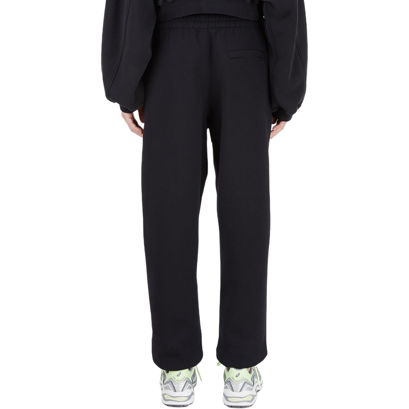 Details for (W) 알렉산더 왕 SS20 클래식 로고 핫 걸 트랙 팬츠 블랙 4CC1204061-001