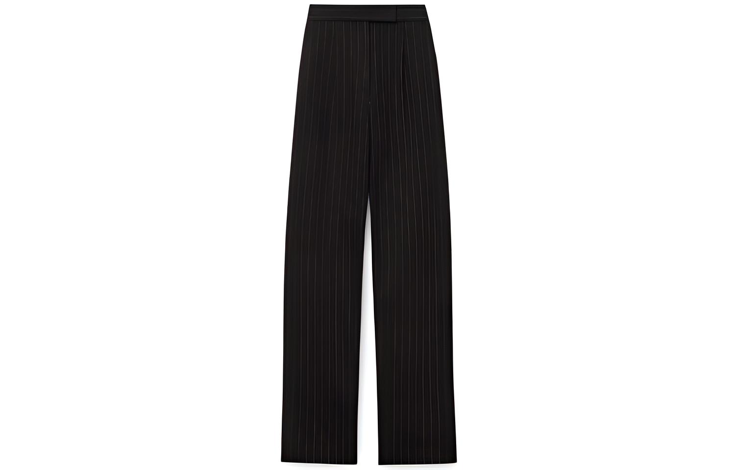 (Women) Alexander Wang SS21 Black Back-Slit Trousers 1WC2214340-965