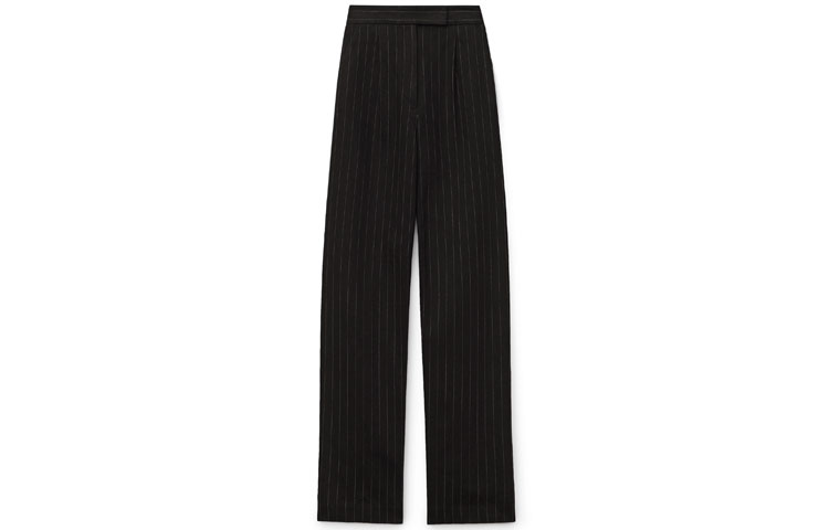 (Women) Alexander Wang SS21 Black Back-Slit Trousers 1WC2214340-965 圖 2