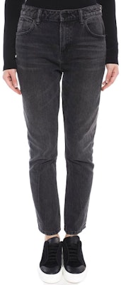 (W) Alexander Wang SS21 Jeans Negros de Talle Alto Desgastados. 4D994191BX-015 Shop (W) Alexander Wang SS21 Jeans Negros de Talle Alto Desgastados. 4D994191BX-015