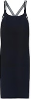 (Women) Alexander Wang SS21 Black Logo Jacquard Strap A-Line Tank Dress 4KC2206036-001 (Women) Alexander Wang SS21 Black Logo Jacquard Strap A-Line Tank Dress 4KC2206036-001