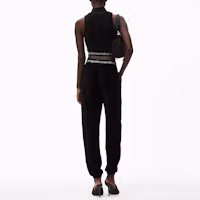 Lookbook (W) Alexander Wang SS21 女裝燈芯絨無袖短版上衣 - 黑色 4CC2211212-001