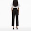 Shop (W) Pantalones Negros Rectos de Talle Alto Alexander Wang SS21 Mujer Casual. 1WC2214345-001