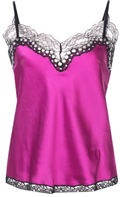 (Women) Alexander Wang SS21 Lace Spaghetti Strap Tank Top Purple 1W281074F7FB6423 Buy (Women) Alexander Wang SS21 Lace Spaghetti Strap Tank Top Purple 1W281074F7FB6423