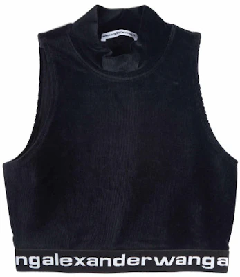 (Women) Alexander Wang SS21 Logo Corduroy Mock Neck Tank Top Women’s Black 4CC2211212 Buy (Women) Alexander Wang SS21 Logo Corduroy Mock Neck Tank Top Women’s Black 4CC2211212