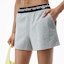 Purchase (W) Shorts de Pana Elástica con Logo Alexander Wang SS21 Gris 4CC1204025-030