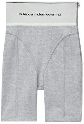 (W) Alexander Wang SS21 灰色標誌彈性健身短褲 1CC2214362-020 Buy (W) Alexander Wang SS21 灰色標誌彈性健身短褲 1CC2214362-020