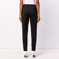 Shop (W) Alexander Wang SS21 黑色標誌條紋運動休閒褲 4C384017C1-001