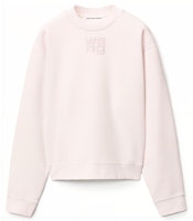(Women) Alexander Wang SS21 Pink Casual Logo Printed Sweatshirt. 4CC1201157-683 (Women) Alexander Wang SS21 Pink Casual Logo Printed Sweatshirt. 4CC1201157-683