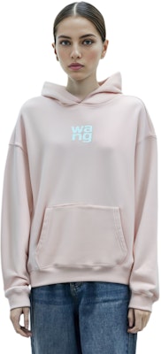 (W) Alexander Wang SS21 Logo Hoodie Sweatshirt Merah Jambu Foam. UCC1211023-683 Cheap (W) Alexander Wang SS21 Logo Hoodie Sweatshirt Merah Jambu Foam. UCC1211023-683