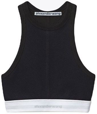 (Women) Alexander Wang SS21 Reflective Logo Bra Tank Top Women Black 1CC2218053-001 Buy (Women) Alexander Wang SS21 Reflective Logo Bra Tank Top Women Black 1CC2218053-001
